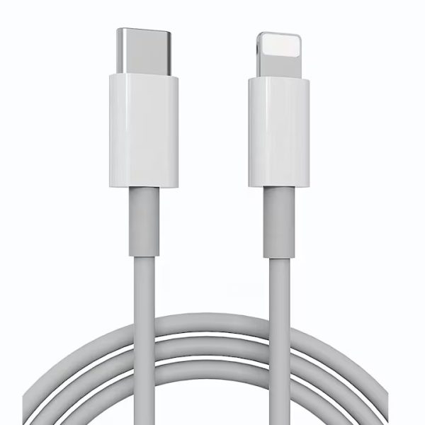 Cablu USB-C la Lightning PD 27W PRESTIGE CHARGE, Transfer Date si Incarcare SuperFastCharge 3A, Compatibil iPhone/iPad/AirPods, Suporta CarPlay, 1m, Alb