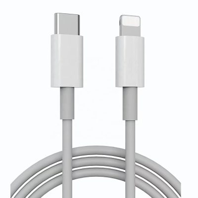 Cablu USB-C la Lightning PD 27W PRESTIGE CHARGE, Transfer Date si Incarcare SuperFastCharge 3A, Compatibil iPhone/iPad/AirPods, Suporta CarPlay, 2m, Alb
