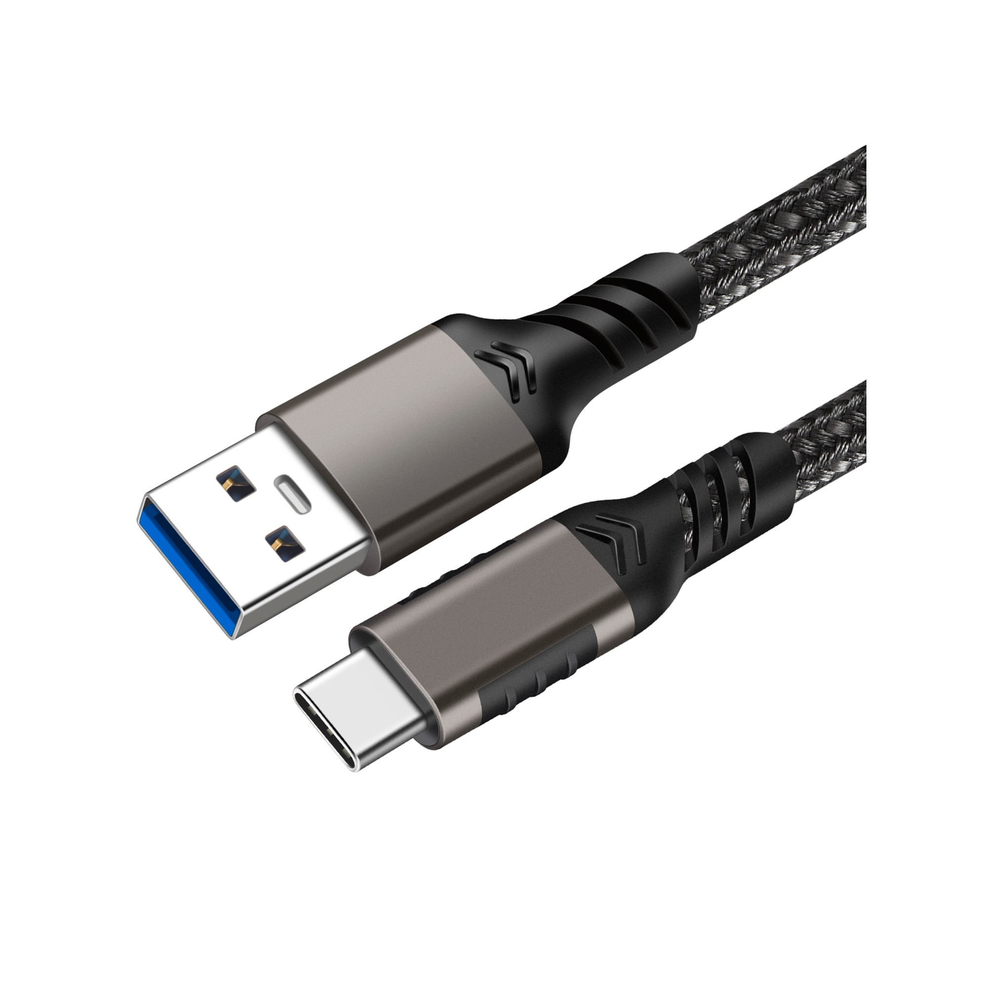 Cablu USB la USB-C 3.0 PRESTIGE CHARGE, Transfer Date 10Gbps & Android Auto / Apple CarPlay, Compatibil Samsung, iPhone 15/16/17, Tableta si Hard Extern, 1m, Negru