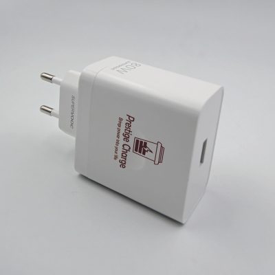 Incarcator Retea SuperVooC 80W, PRESTIGE CHARGE, Iesire USB, pentru Oppo, alb