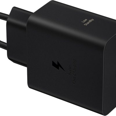 Încărcător priză USB-C, PRESTIGE CHARGE, 60W PD 3.0 & PPS, SuperFastCharging 3.0 pentru Samsung Galaxy S26 Ultra & iPhone 15-17 Pro/ProMax, negru